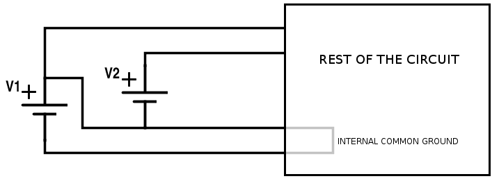 Actual schematic for multiple power supplies