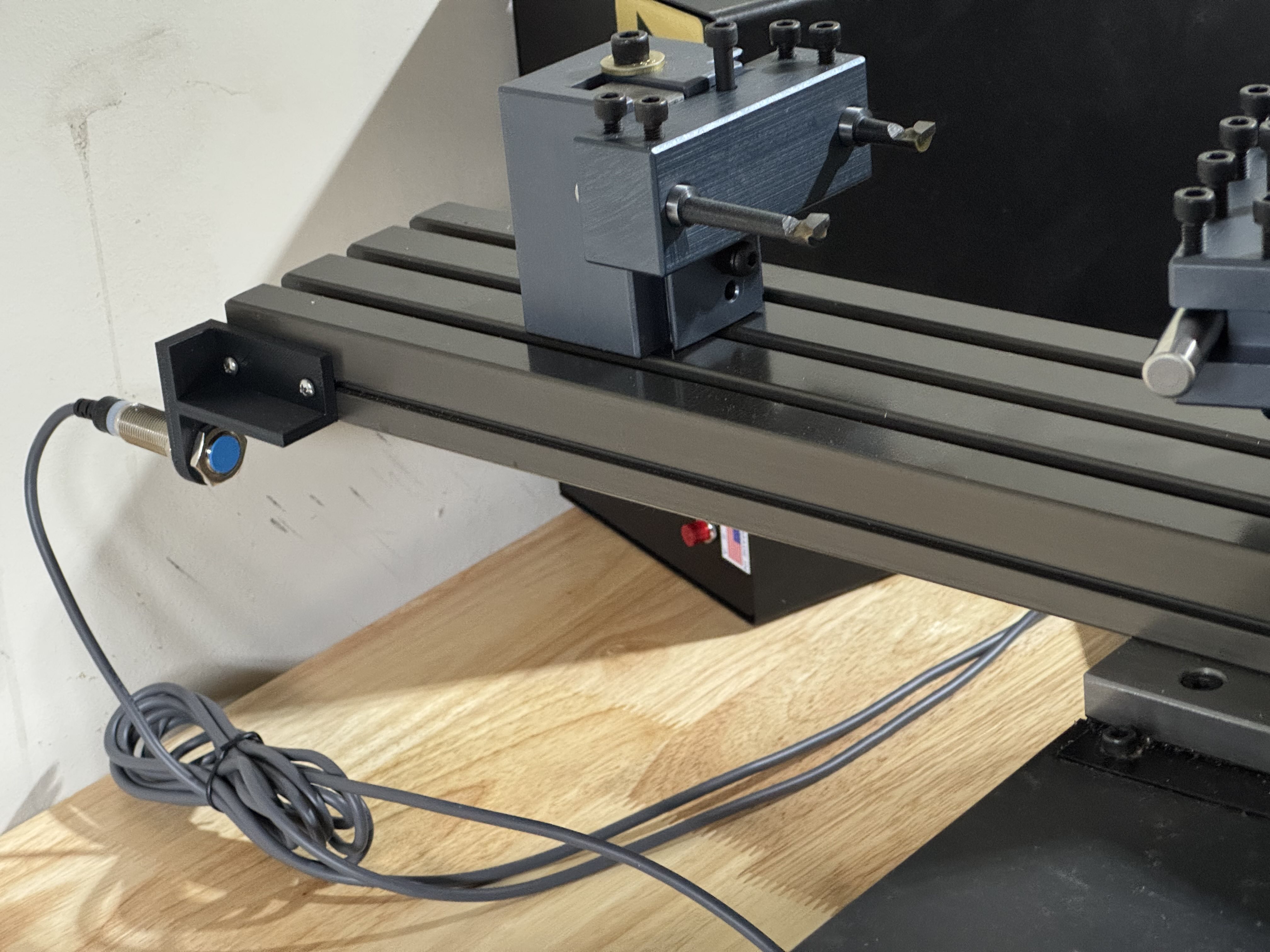 Back X-axis limit switch installed